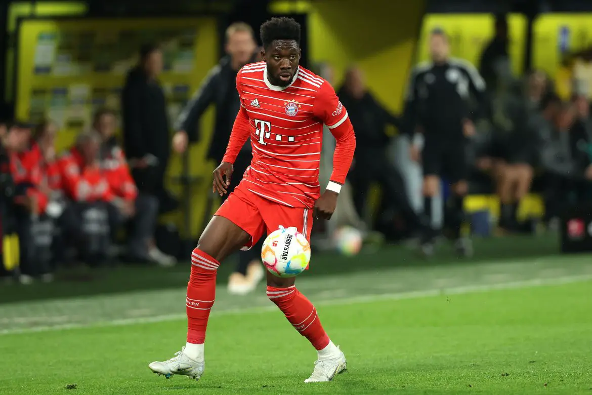 Borussia Dortmund v FC Bayern München – Bundesliga Alphonso Davies