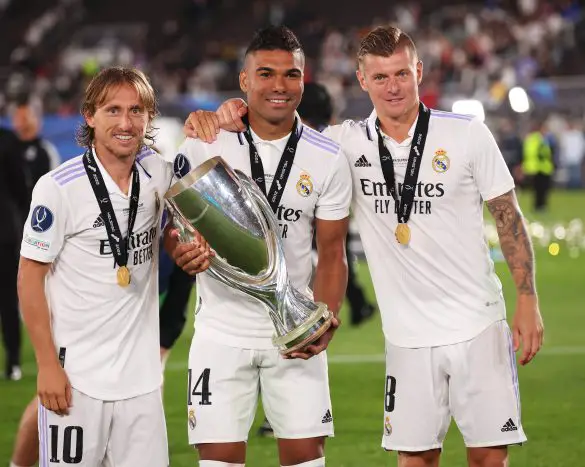 Real Madrid CF v Eintracht Frankfurt – UEFA Super Cup Final 2022 Toni Kroos