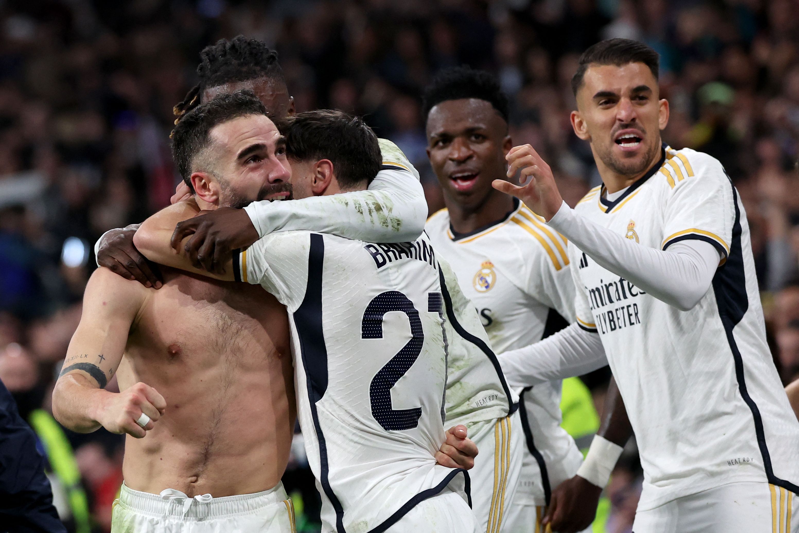 Real Madrid secures controversial 3-2 comeback victory that left opponent  Almería feeling 'robbed