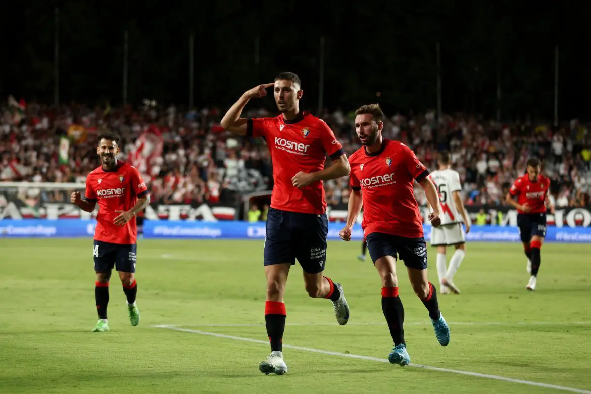 Osasuna star remains absent from training ahead of Barcelona clash