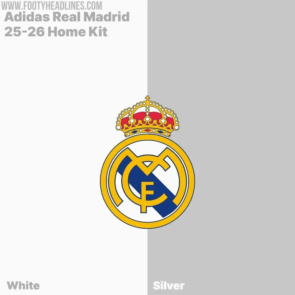 First details surface of Real Madrid's home kit for 2025/26 season 7 real madrid 25 26 home kit 7