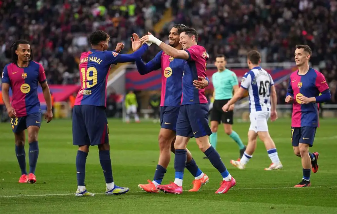 FC Barcelona v Real Sociedad – La Liga EA Sports