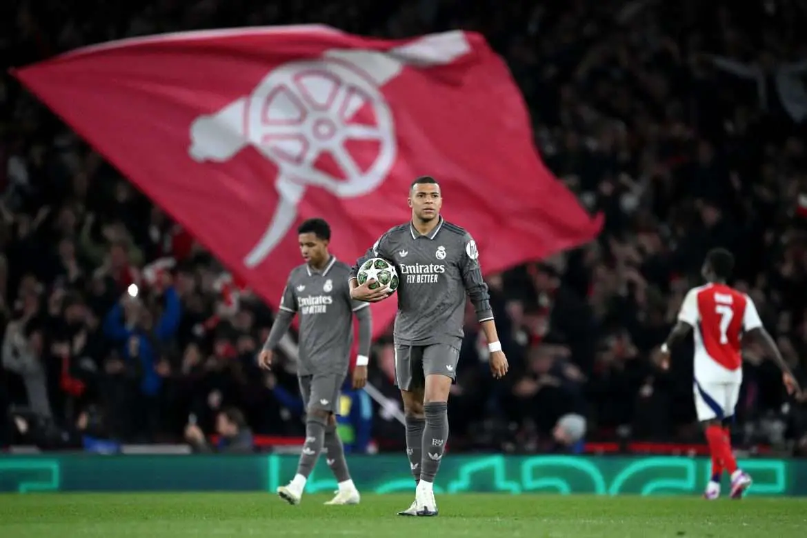 Arsenal FC v Real Madrid C.F. – UEFA Champions League 2024/25 Quarter Final First Leg