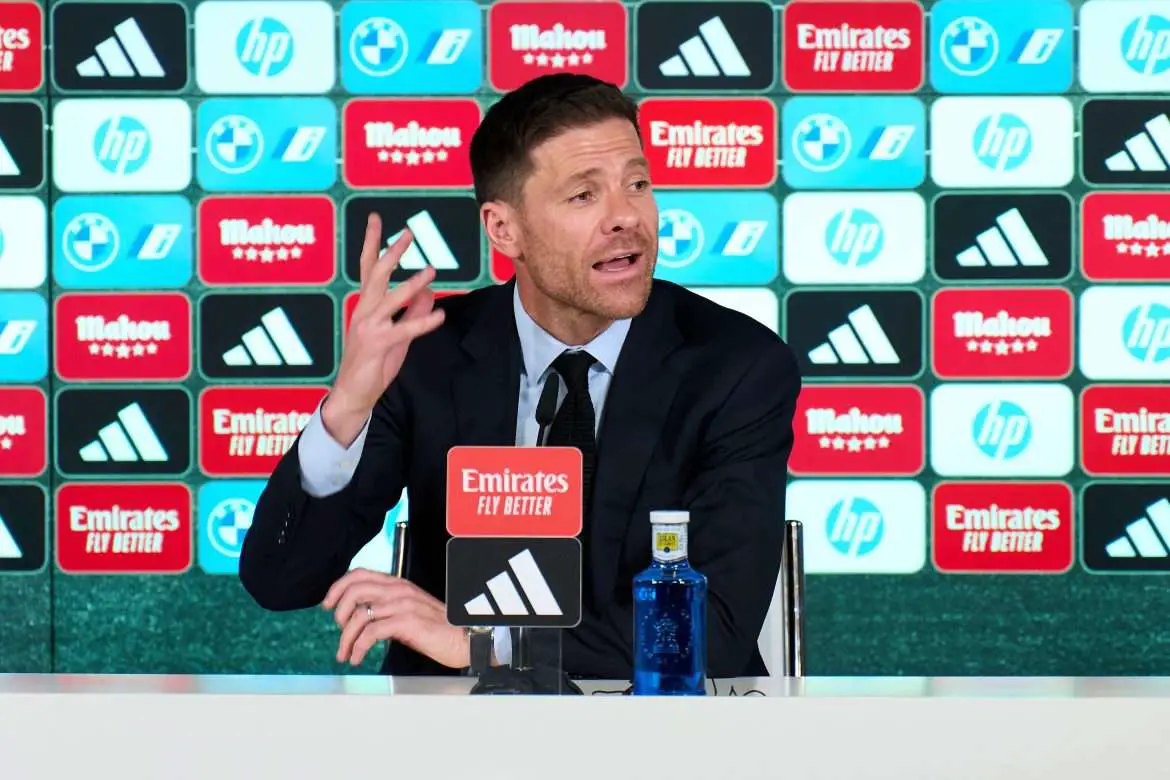 Real Madrid Unveil New Head Coach Signing Xabi Alonso
