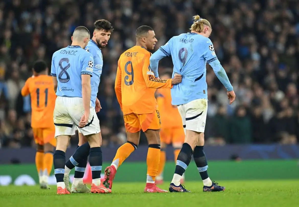 Manchester City v Real Madrid C.F. – UEFA Champions League 2024/25 League Knockout Play-off First Leg