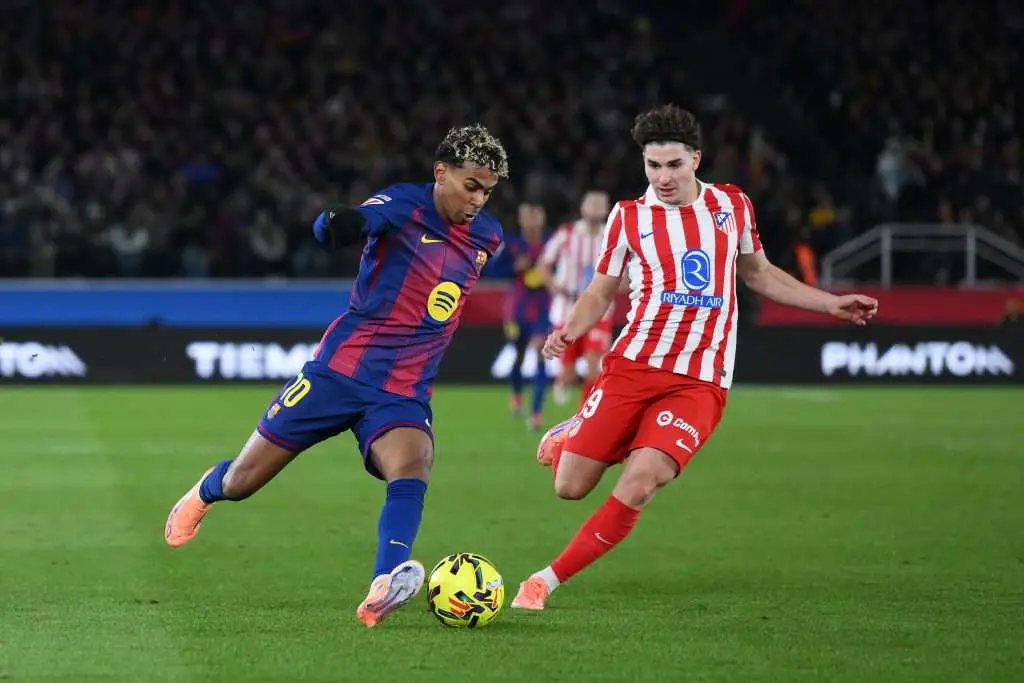 Julián Alvarez fuels Barcelona transfer talk following hostile Metropolitano reception