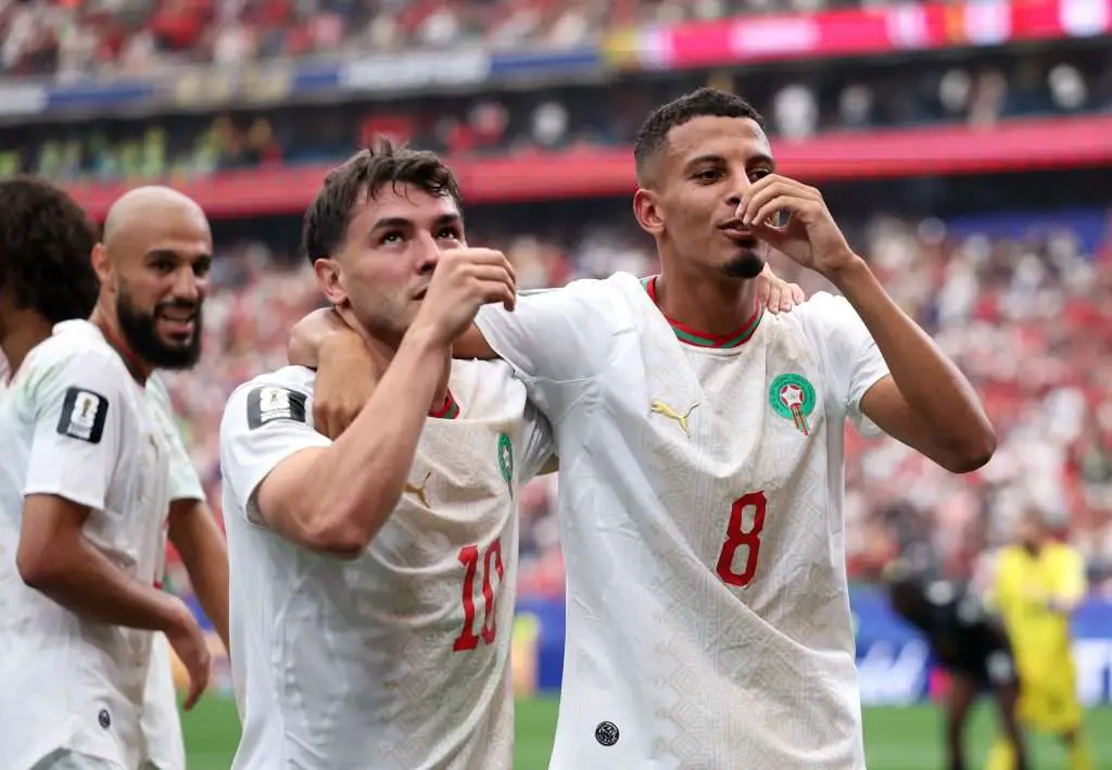 Azzedine Ounahi representing Morocco at the 2026 World Cup