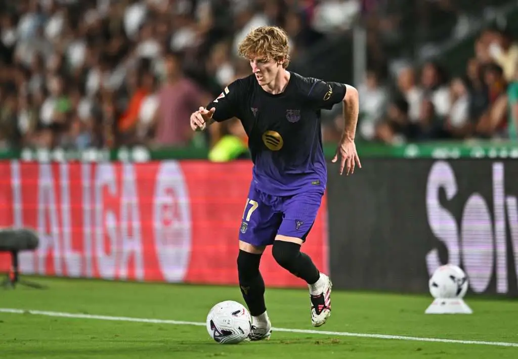 Elche v FC Barcelona La Liga match action