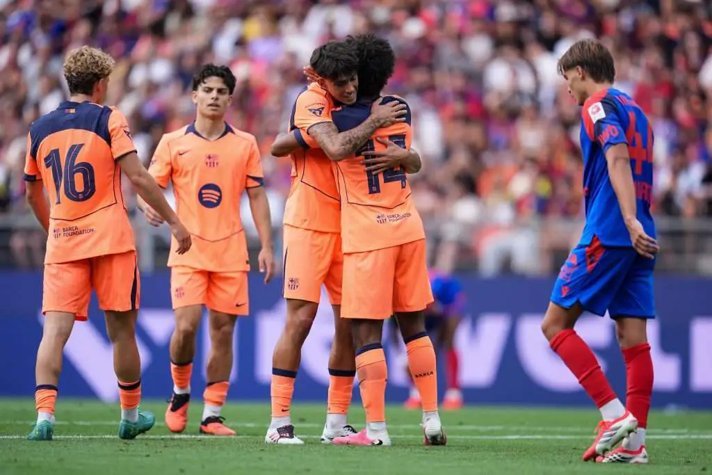 Barcelona dazzle in 5-2 pre-season thrashing of Basel with Adeyemi and Bisiwu opening accounts
