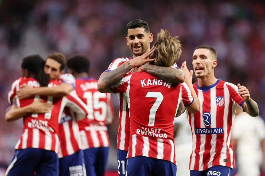 Atlético Madrid in LaLiga action