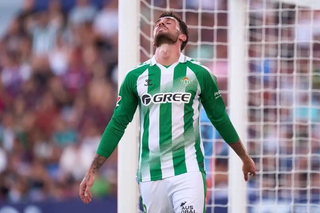 Real Betis trio return to training ahead of Osasuna