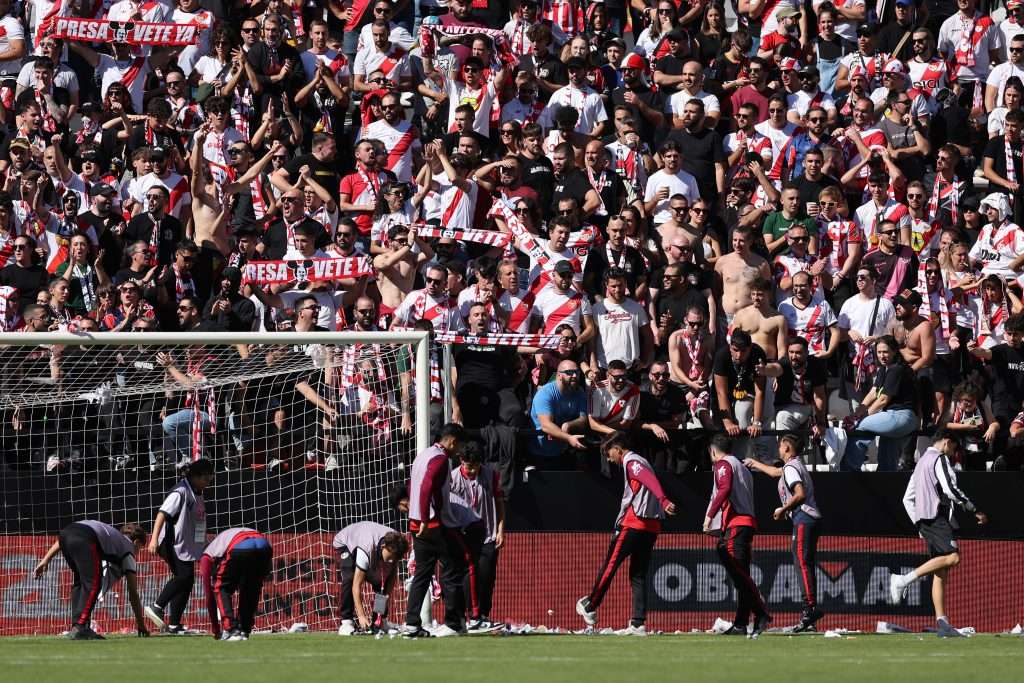 Rayo Vallecano vs Athletic Club abandoned