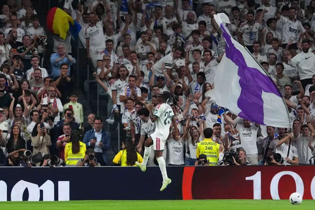 Bellingham, Vinícius & more send messages to Yan Diomandé after first Real Madrid goal