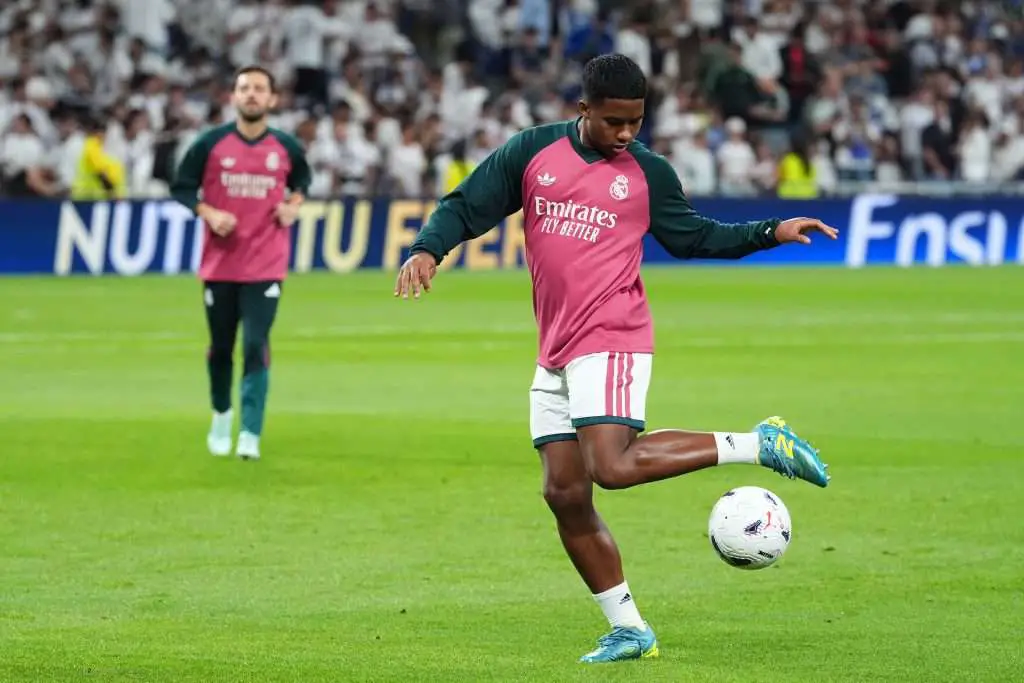 Real Madrid pair send public messages to Endrick after starring cameo vs Roma
